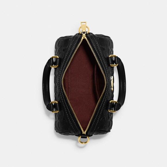 NWT Coach Outlet Mini Rowan Crossbody In Signature Leather - Picture 3 of 7